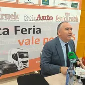 Carlos Marín durante la presentación de FECIRAUTO y FECIRTRUCK Carlos Marín durante la presentación de FECIRAUTO y FECIRTRUCK