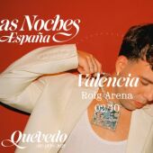El concierto de Quevedo en el Roig Arena se aplaza al 25 de octubre por motivos de salud