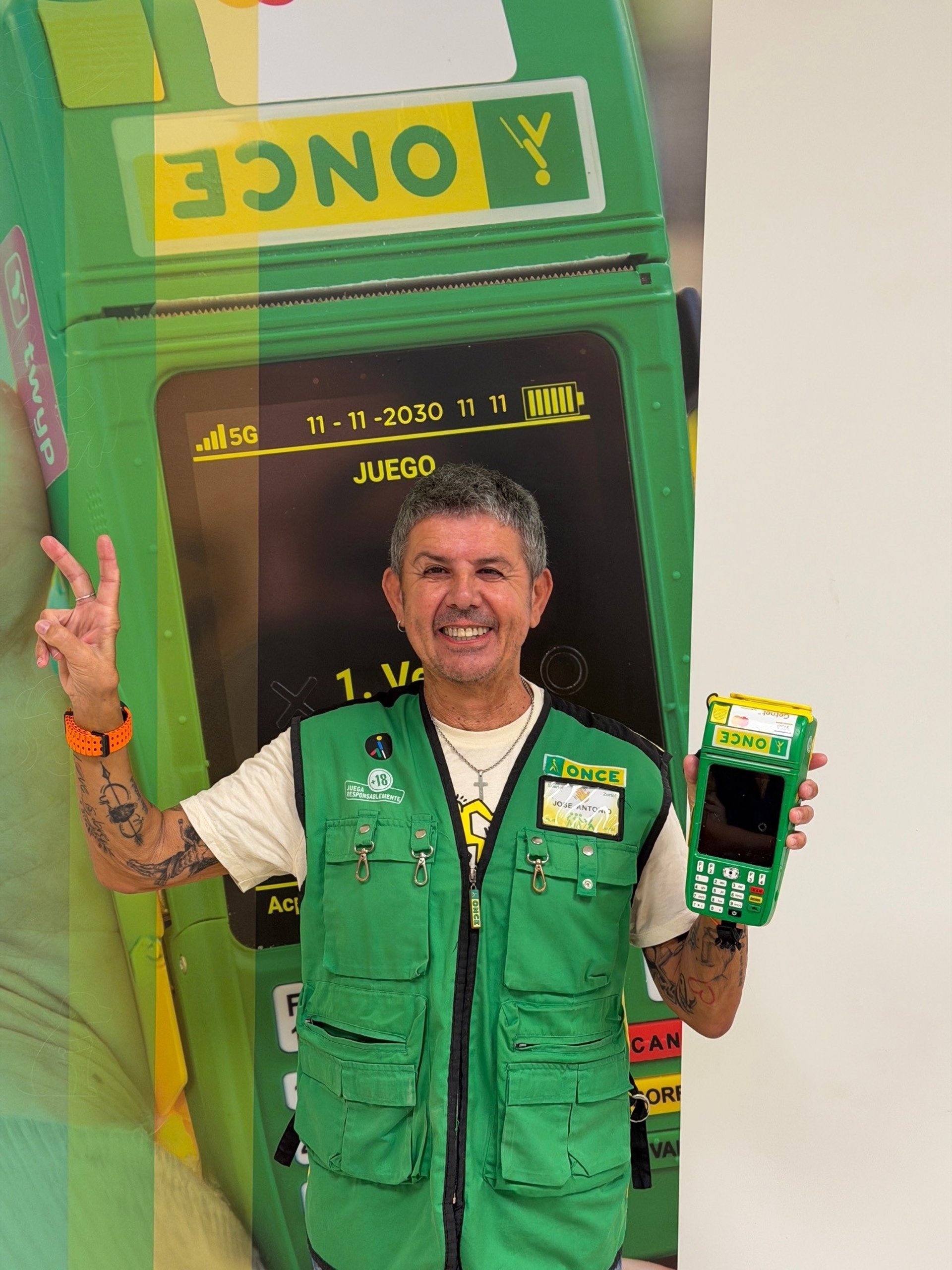 La ONCE reparte 780.000 euros en nueve cupones premiados en Badajoz La ONCE reparte 780.000 euros en nueve cupones premiados en Badajoz