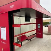 La Lastrilla cuenta ya con las marquesinas del BUSCYL La Lastrilla cuenta ya con las marquesinas del BUSCYL
