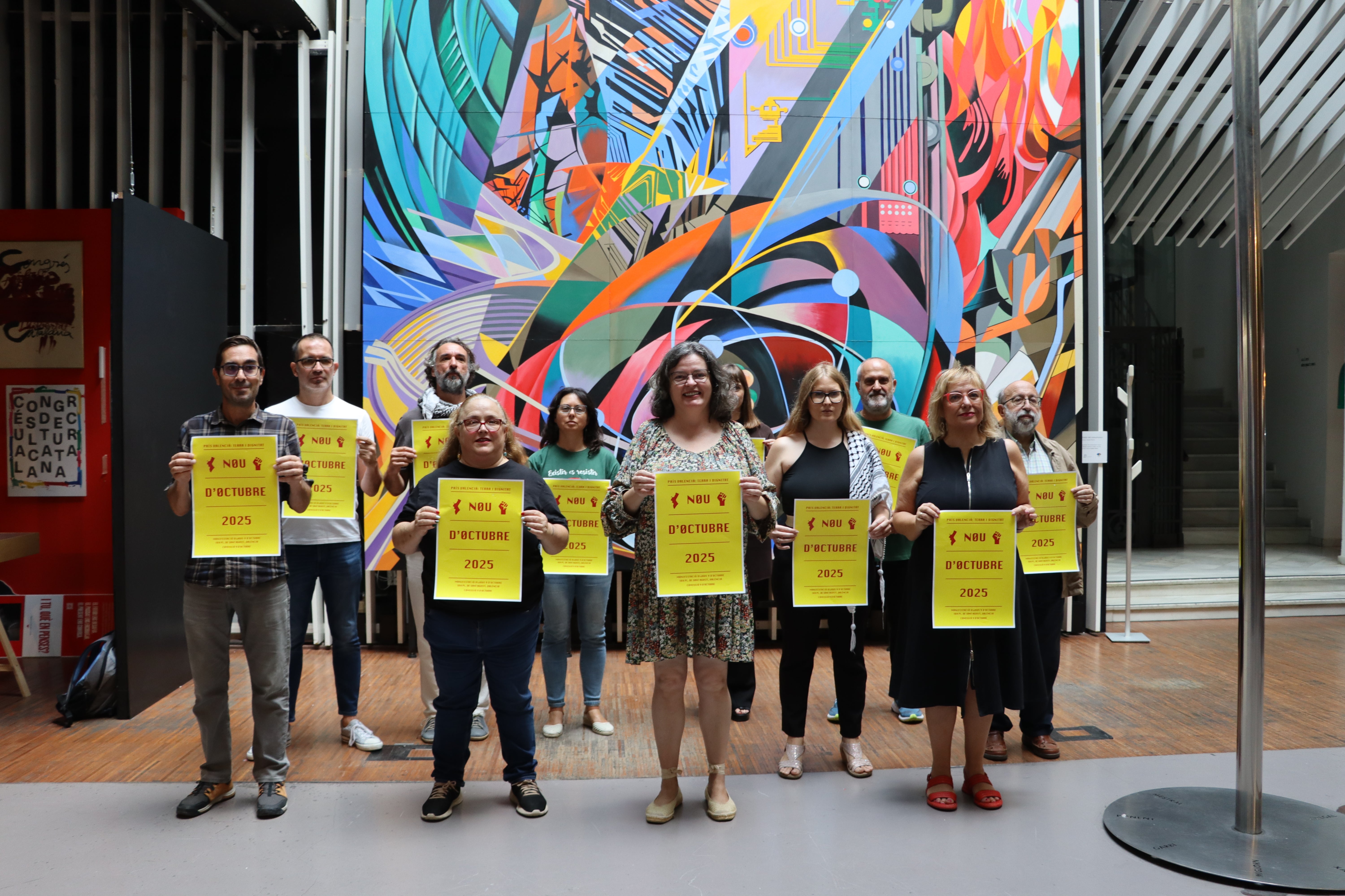 Manifestación de la Comissió 9 d'Octubre 2025: Eslogan, horario y recorrido Manifestación de la Comissió 9 d'Octubre 2025: Eslogan, horario y recorrido