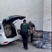 Desmantelada una plantación con 400 plantas de marihuana en un chalet de Villajoyosa