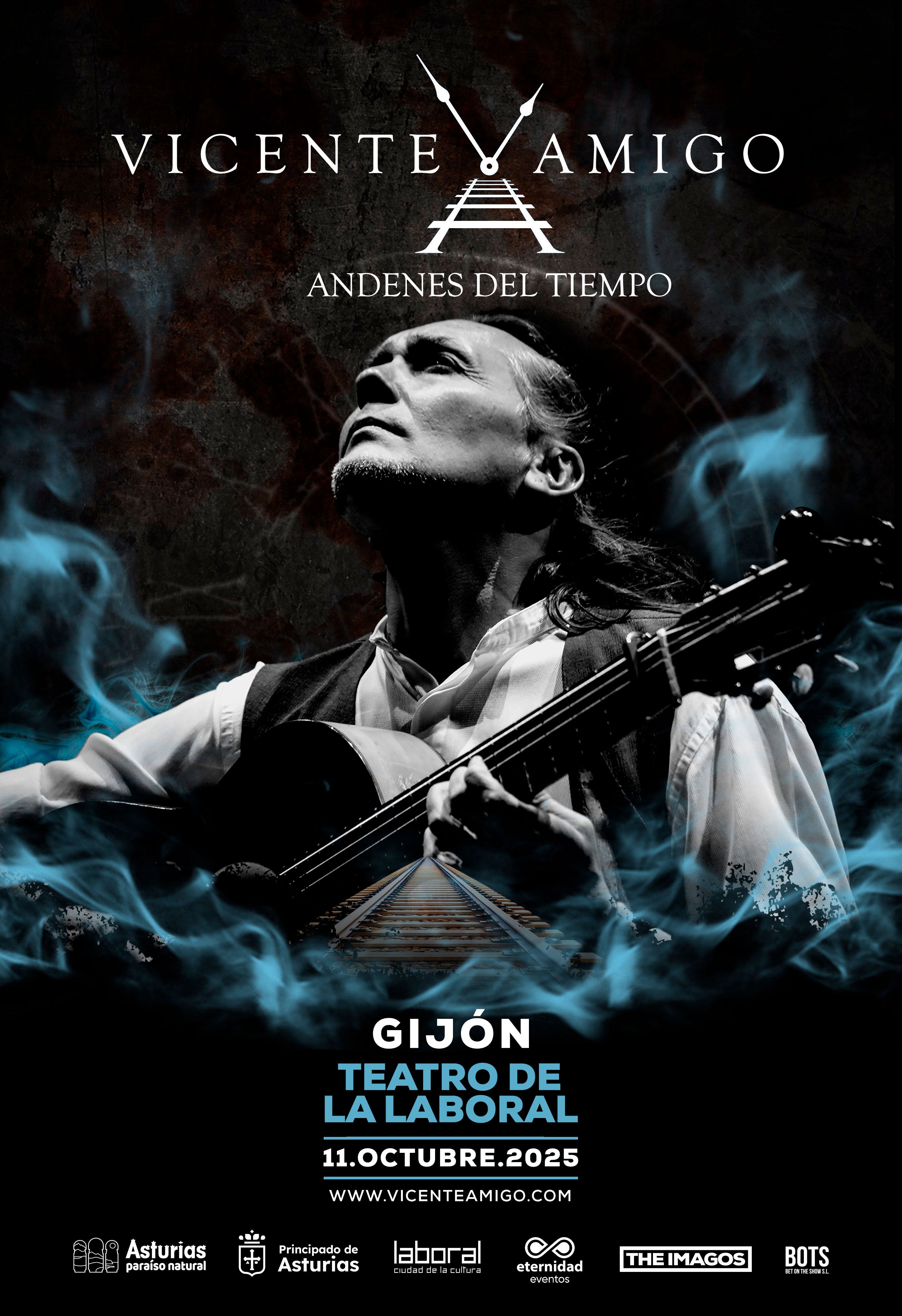 El guitarrista Vicente Amigo actuará en Gijón el 11 de octubre El guitarrista Vicente Amigo actuará en Gijón el 11 de octubre
