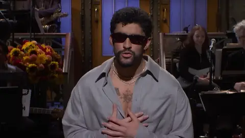 Bad Bunny en 'Saturday Night Live' Bad Bunny en 'Saturday Night Live'