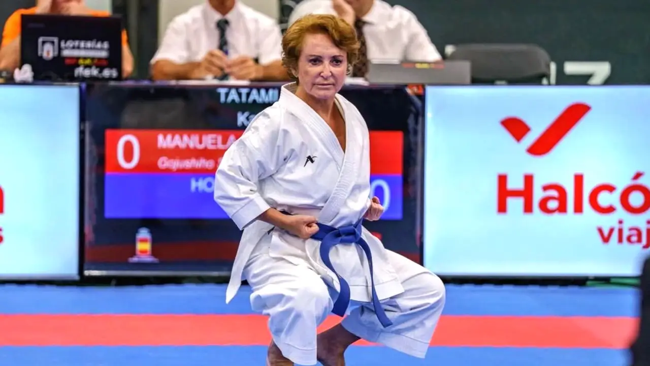 Hortensia Durán tiene 73 años y es campeona nacional de karate: "Un día me tuve que defender en la calle"