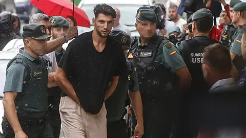 Rafa Mir, el día de su detención. Rafa Mir, el día de su detención.