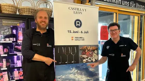 15 empresas de “Alimentos de Palencia” ofrecen una degustación de sus productos en Berlín .