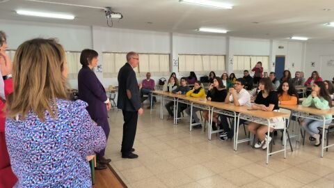 Alumnos participantes en el concurso Efecto Matilda