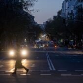 Imagen de archivo del apagón en España.