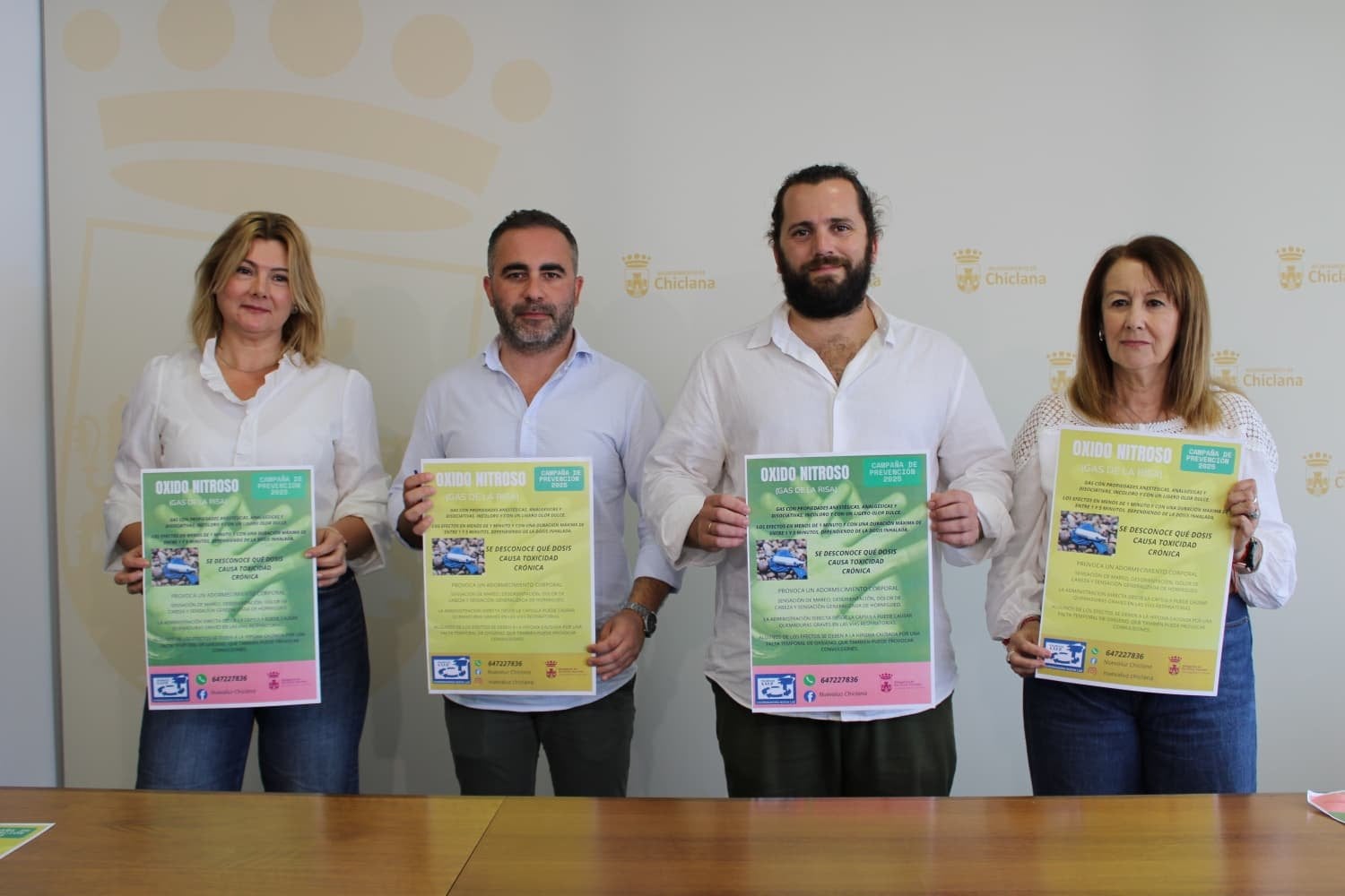 El Ayuntamiento de Chiclana y Nueva Luz ponen en marcha una campaña contra el consumo del gas de la risa entre los jóvenes episode artwork