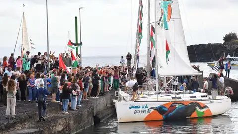 Los nueves barcos de la otra flotilla que navegaba a Gaza han sido interceptados por Israel
