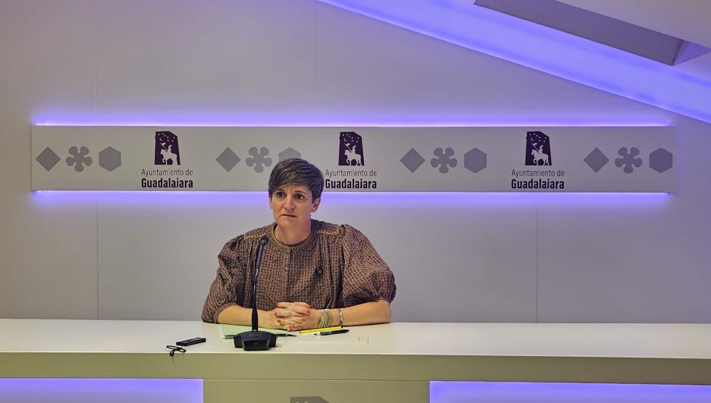 Susana Martínez, portavoz de AIKE en el Ayuntamiento de Guadalajara