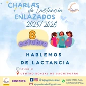 Cartel charla "Hablemos de lactancia materna" Cartel charla "Hablemos de lactancia materna"