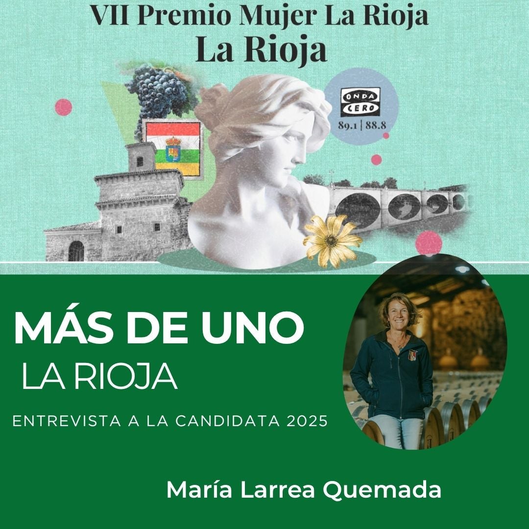 Premio Mujer La Rioja 2025, candidata María Larrea Quemada Premio Mujer La Rioja 2025, candidata María Larrea Quemada