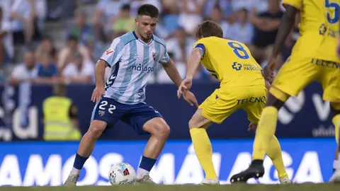 Dani Lorenzo, jugador del Málaga CF Dani Lorenzo, jugador del Málaga CF