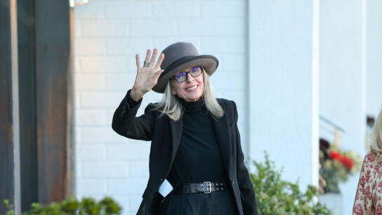  Diane Keaton en una foto de archivo 