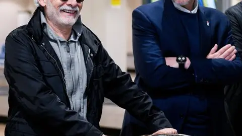 13-10-2025 Jesús Martínez, en el aeropuerto de Asturias 13-10-2025 Jesús Martínez, en el aeropuerto de Asturias