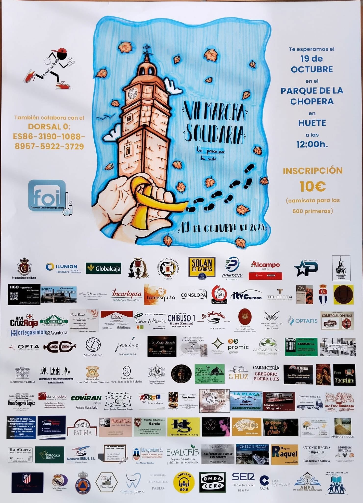 Séptima edición de la marcha "Un paseo por la vida" en Huete Séptima edición de la marcha "Un paseo por la vida" en Huete