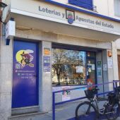 Administración de lotería de Alcázar donde fue validado el boleto premiado