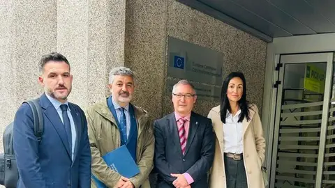 Reunión del consejero de Movilidad, Alejandro Calvo, en Bruselas Reunión del consejero de Movilidad, Alejandro Calvo, en Bruselas