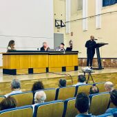 El alcalde de El Puerto, Germán Beardo, en la presentación de la nueva web