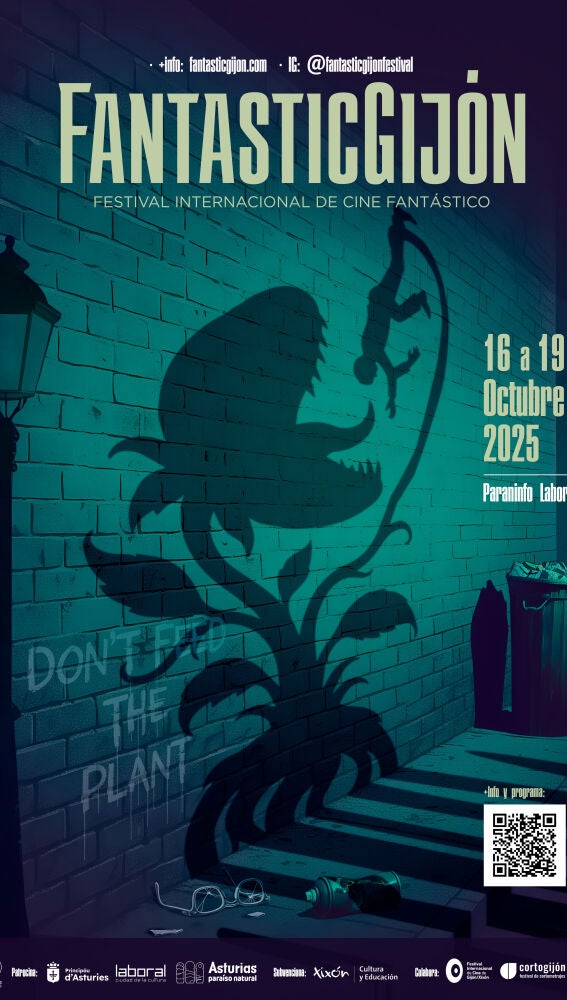 Cartel del Festival Fantastic Gijón 2025