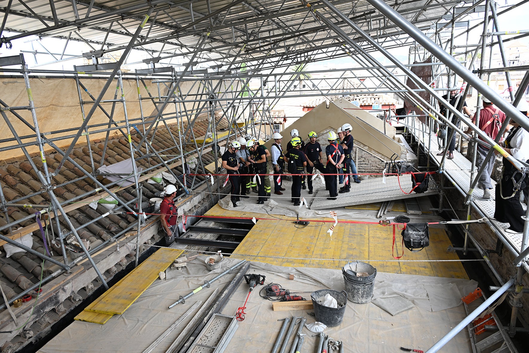 Autorizada la primera fase de la restauración tras el incendio Autorizada la primera fase de la restauración tras el incendio