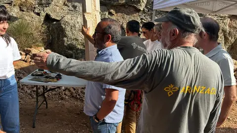 Medio millón de personas siguen en redes la exhumación de la mina 'La Paloma' Medio millón de personas siguen en redes la exhumación de la mina 'La Paloma'