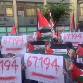 Miles de vascos salen a la calle contra Israel