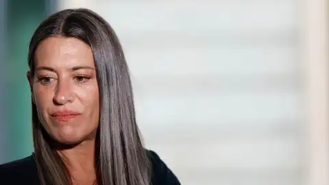 La diputada de Junts, Míriam Nogueras durante una entrevista con los medios La diputada de Junts, Míriam Nogueras durante una entrevista con los medios