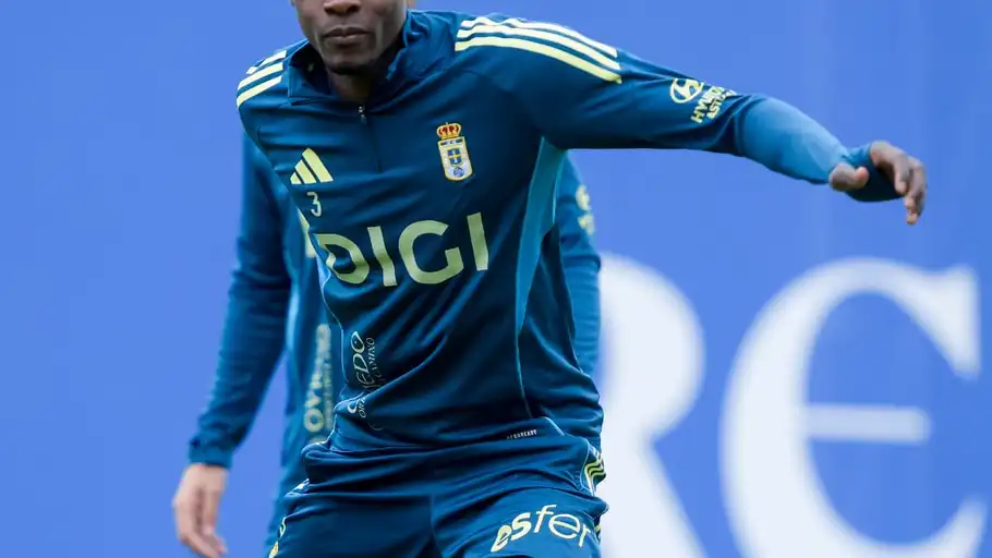 15-10-2025 Rahim Alhassanne, jugador del Real Oviedo 15-10-2025 Rahim Alhassanne, jugador del Real Oviedo