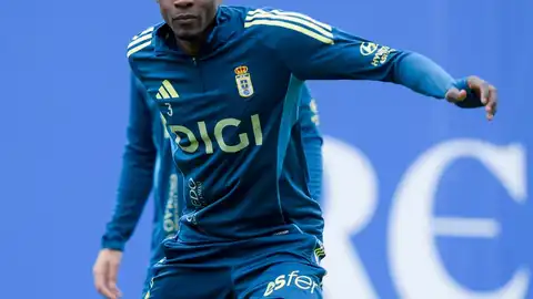 15-10-2025 Rahim Alhassanne, jugador del Real Oviedo 15-10-2025 Rahim Alhassanne, jugador del Real Oviedo