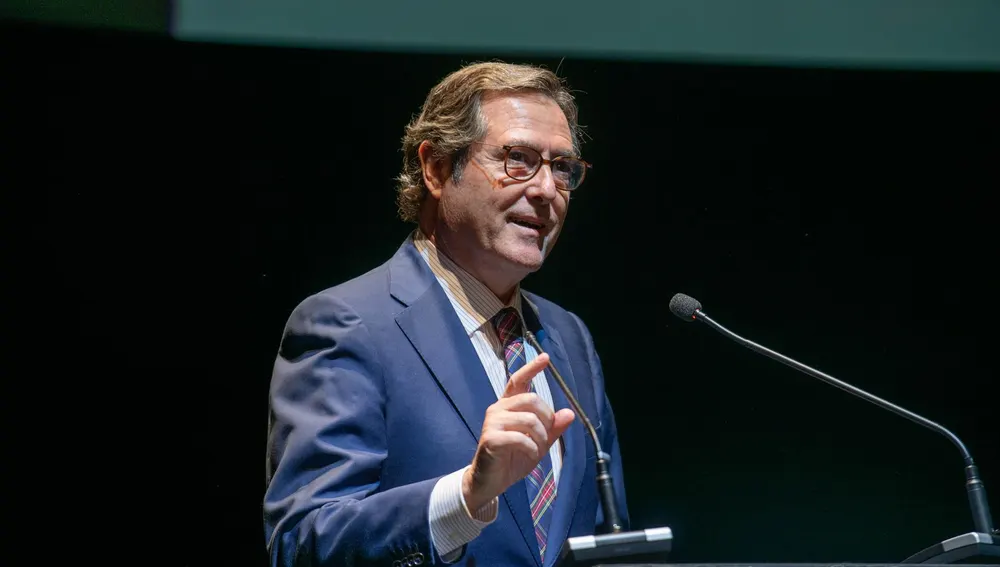 Antonio Garamendi en el acto de AFAMMER Antonio Garamendi en el acto de AFAMMER