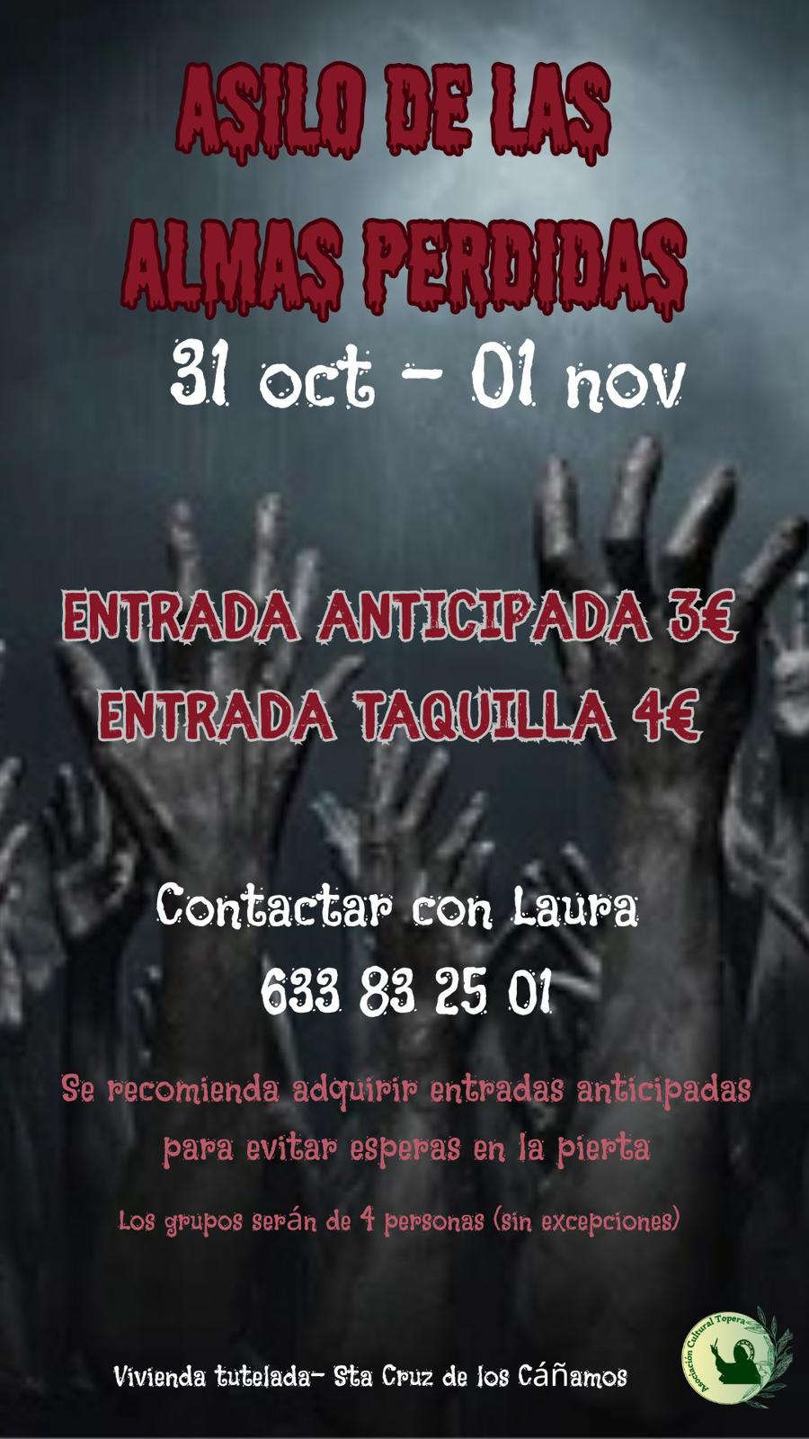 "Asilo de las almas perdidas" en Santa Cruz de los Cáñamos ¿Te atreves a entrar? "Asilo de las almas perdidas" en Santa Cruz de los Cáñamos ¿Te atreves a entrar?