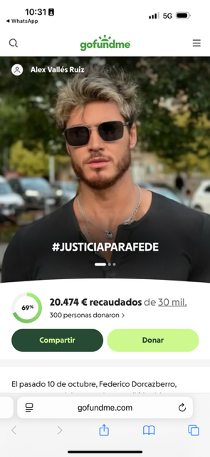 Familiares y amigos de Fede Dorcaz piden ayuda para repatriar el cuerpo del cantante asesinado a Mallorca Familiares y amigos de Fede Dorcaz piden ayuda para repatriar el cuerpo del cantante asesinado a Mallorca