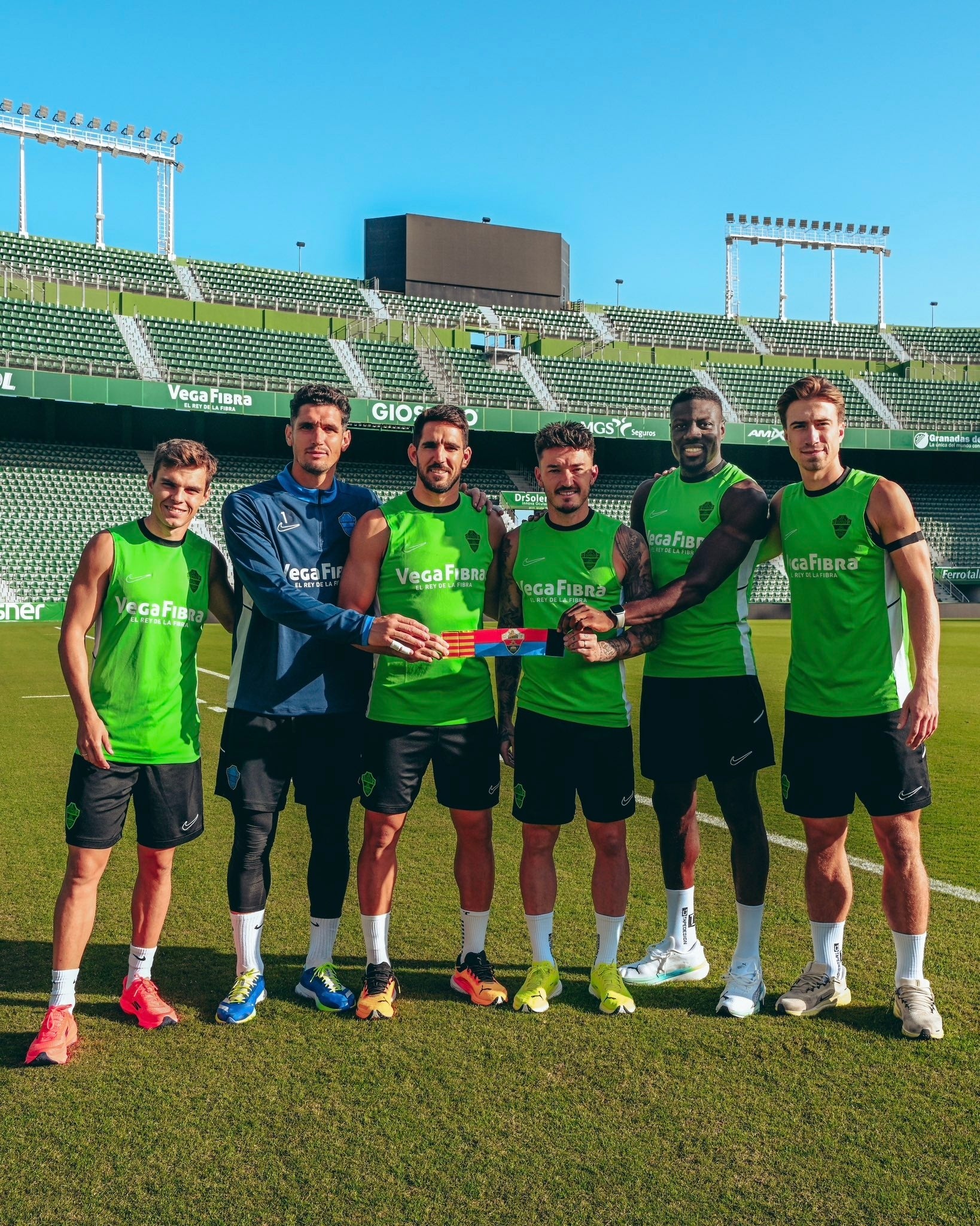 Elche: Diaby, Febas y Affengruber se suman a Dituro, Josan y Bigas como capitanes Elche: Diaby, Febas y Affengruber se suman a Dituro, Josan y Bigas como capitanes