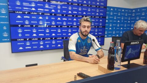 David Mella, de vuelta en A Coru&ntilde;a, tras jugar el Mundial Sub20 en Chile