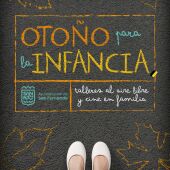 Cartel del Ayuntamiento de San Fernando del ciclo 'Otoño para la infancia'