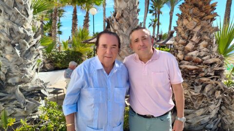 Enrique Garc&iacute;a Asensio junto a Jos&eacute; Francisco S&aacute;nchez