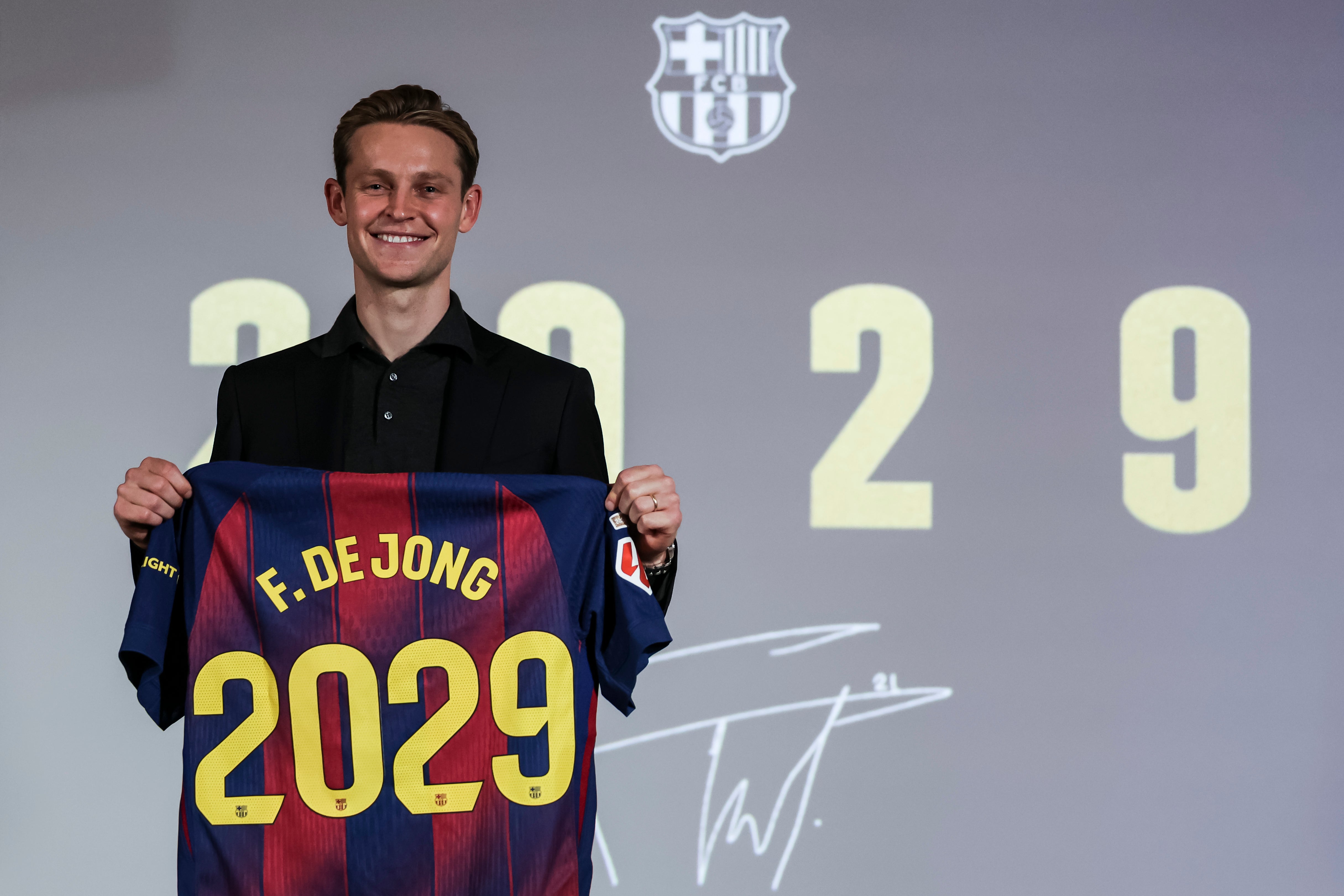 De Jong renueva hasta 2029: "No me siento infravalorado" De Jong renueva hasta 2029: "No me siento infravalorado"
