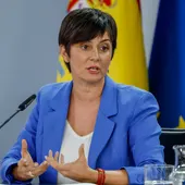 La ministra de ministra de Vivienda y Agenda Urbana, Isabel Rodríguez durante la rueda de prensa posterior a la reunión del Consejo de Ministros La ministra de ministra de Vivienda y Agenda Urbana, Isabel Rodríguez durante la rueda de prensa posterior a la reunión del Consejo de Ministros