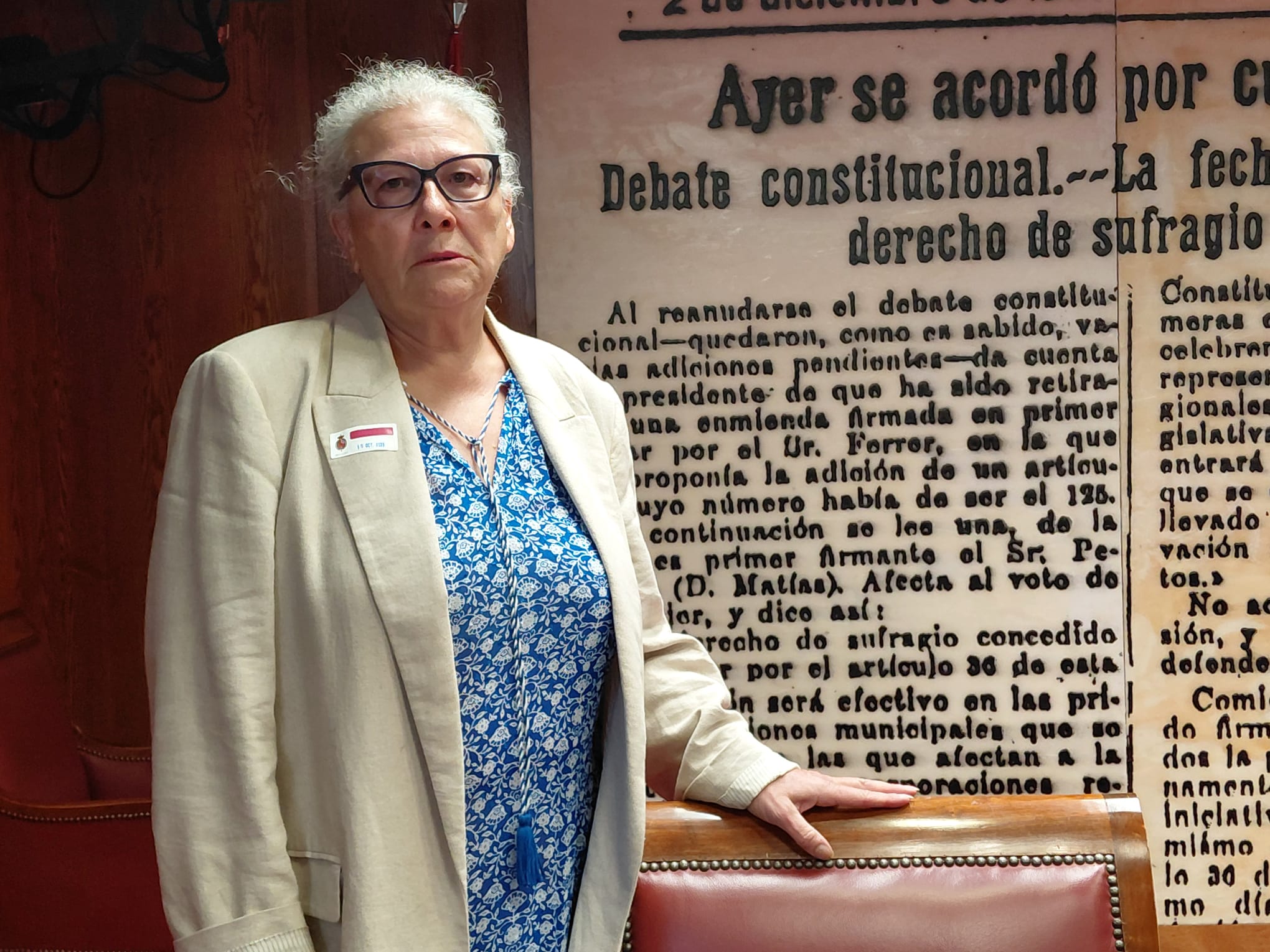 Carmen Pano no declara pero se ratifica en los pagos en metálico al PSOE Carmen Pano no declara pero se ratifica en los pagos en metálico al PSOE