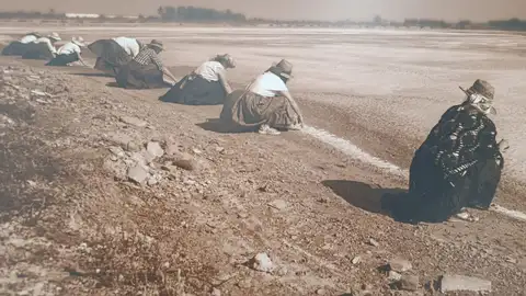 Una de las fotos de la exposición que se celebra en Puerto Real Una de las fotos de la exposición que se celebra en Puerto Real