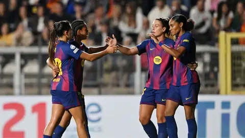 El Barcelona suma otra goleada em su visita a la Roma El Barcelona suma otra goleada em su visita a la Roma