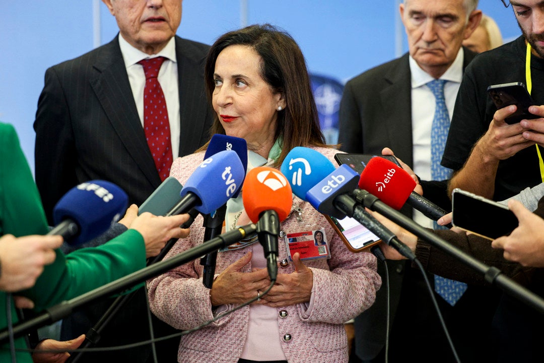 Margarita Robles abre la puerta a que España gaste más del 2% en defensa en un futuro Margarita Robles abre la puerta a que España gaste más del 2% en defensa en un futuro