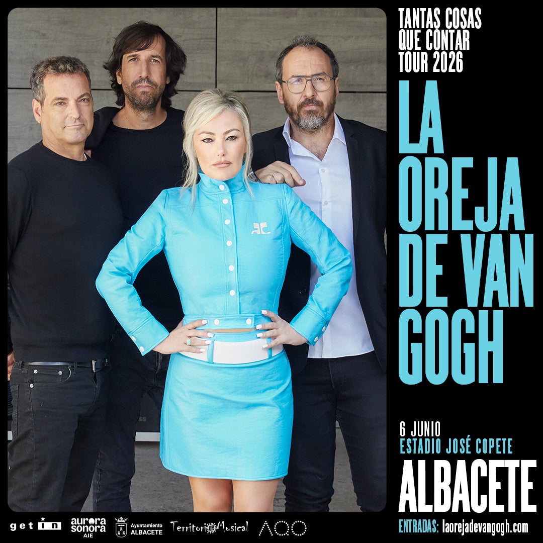 Acaban de regresar y estarán en concierto en Albacete en 2026 Acaban de regresar y estarán en concierto en Albacete en 2026