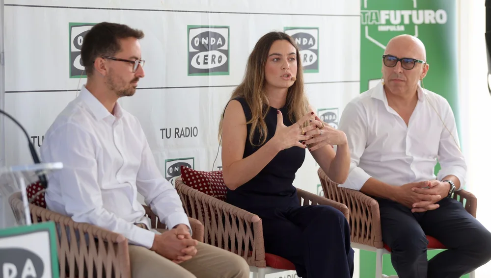 Begoña San Felix durante su intervención en la mesa redonda Begoña San Felix durante su intervención en la mesa redonda