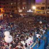 Imagen de archivo del chupinazo que inaugura la Fira d´Onda. 