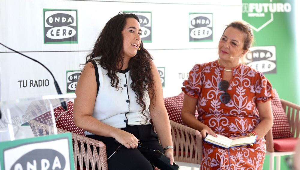 Olga Ramos y Lar Trigo, presentando La Plural