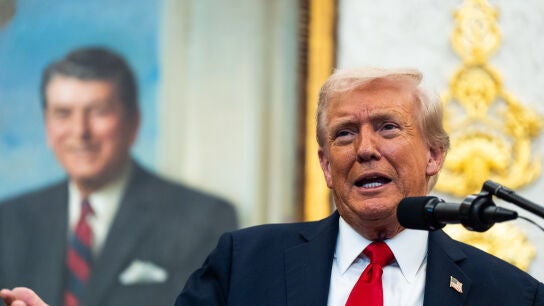 El presidente de Estados Unidos, Donald Trump, en el Despacho Oval